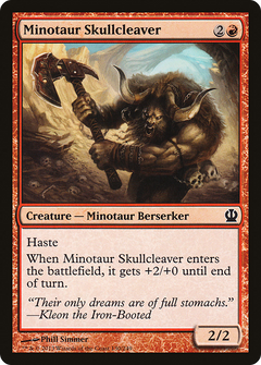 Minotaur Skullcleaver - Foil