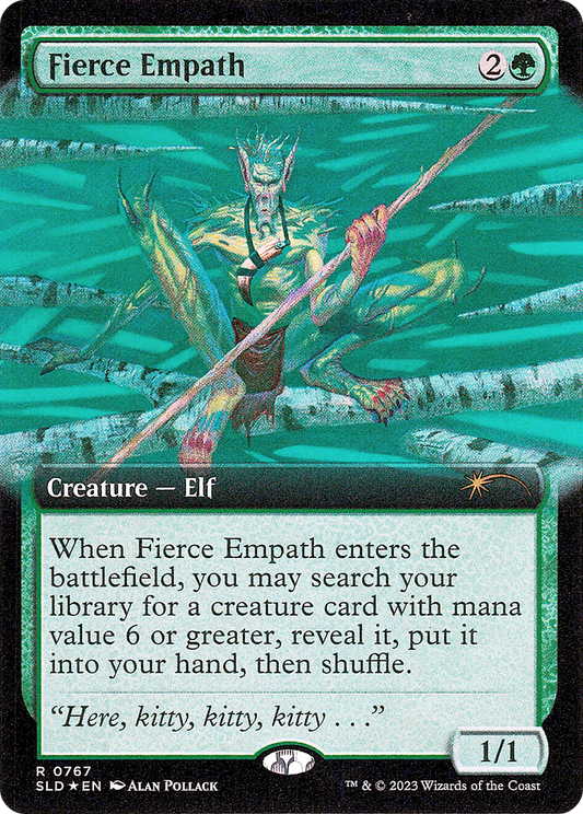 Fierce Empath (0767) (Extended Art) - Foil