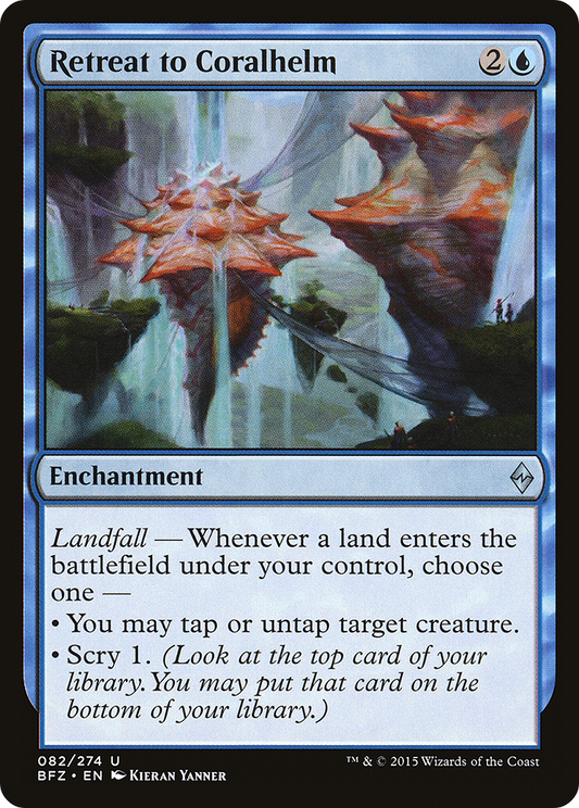 Retreat to Coralhelm - Foil