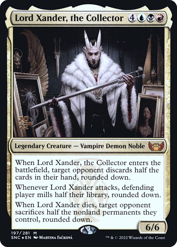 Lord Xander, the Collector (197) (Prerelease) (PSNC) - Foil