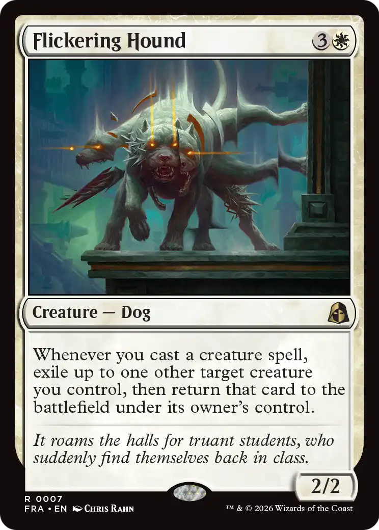 Flickering Hound (FRA) - Foil