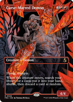 Curse-Marred Demon (0328) (Borderless) (FRA) - Foil