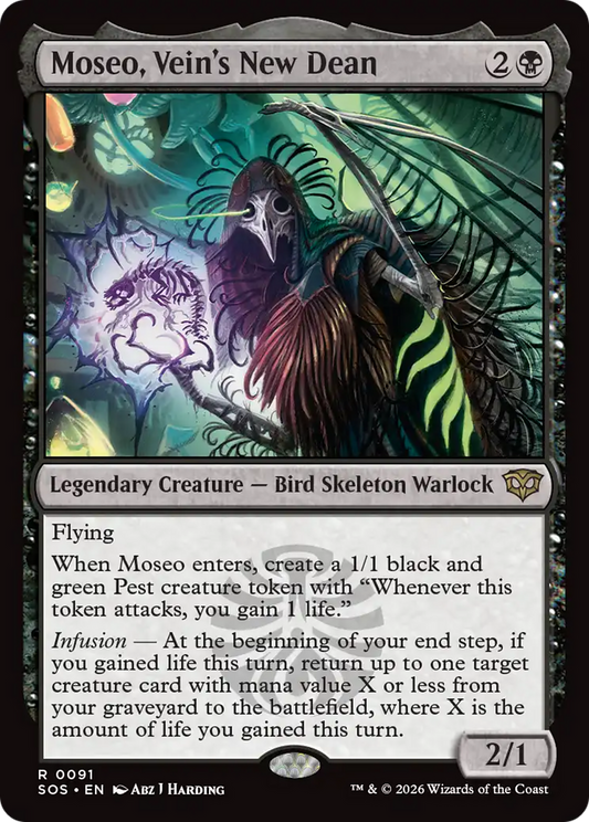 Moseo, Vein's New Dean (SOS) - Foil