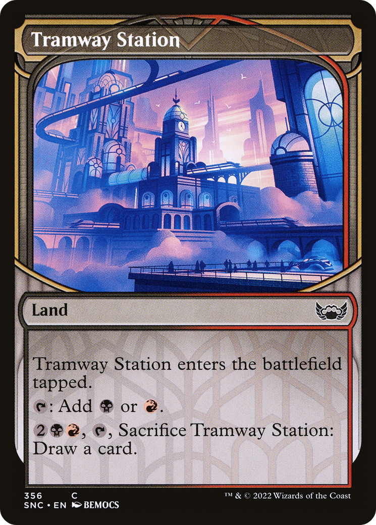 Tramway Station (356) (Showcase) - Foil