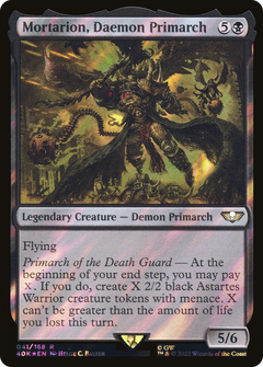 Mortarion, Daemon Primarch - Surge Foil