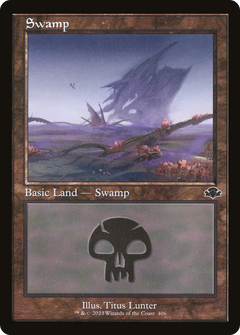 Swamp (406) (Retro Frame) - Foil