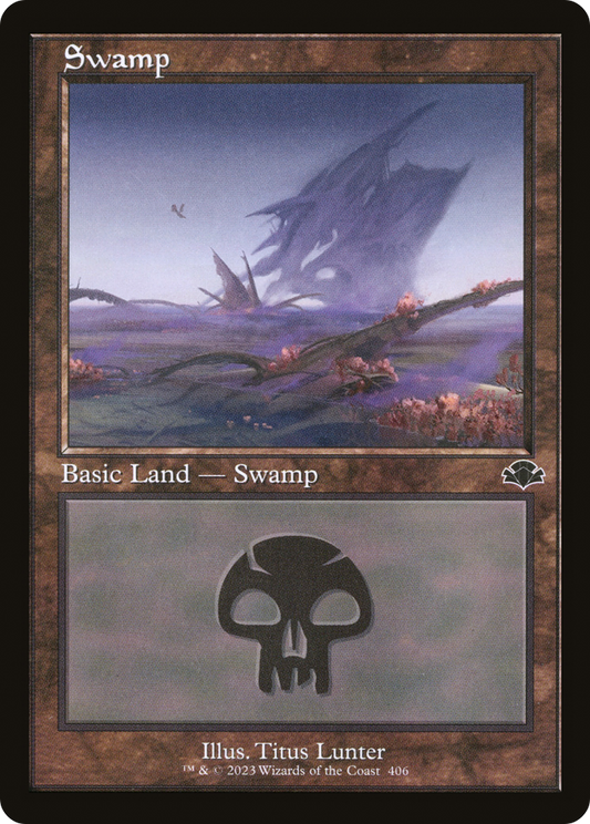 Swamp (406) (Retro Frame) - Foil