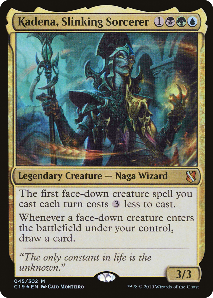 Kadena, Slinking Sorcerer - Foil