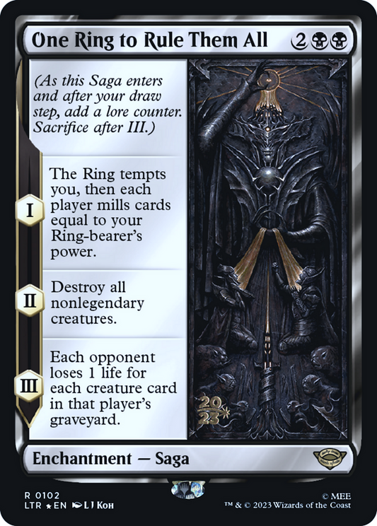 One Ring to Rule Them All (0102) (Prerelease) - Foil