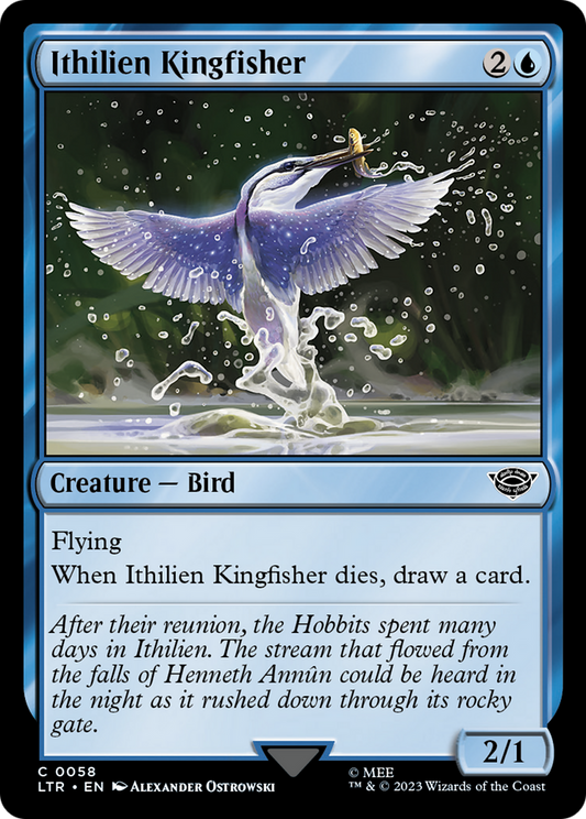 Ithilien Kingfisher - Foil