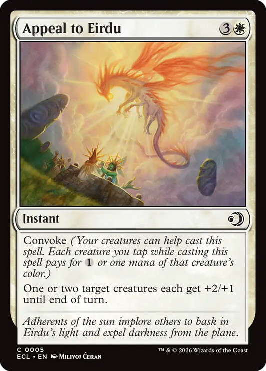 Appeal to Eirdu (0005) (ECL) - Foil