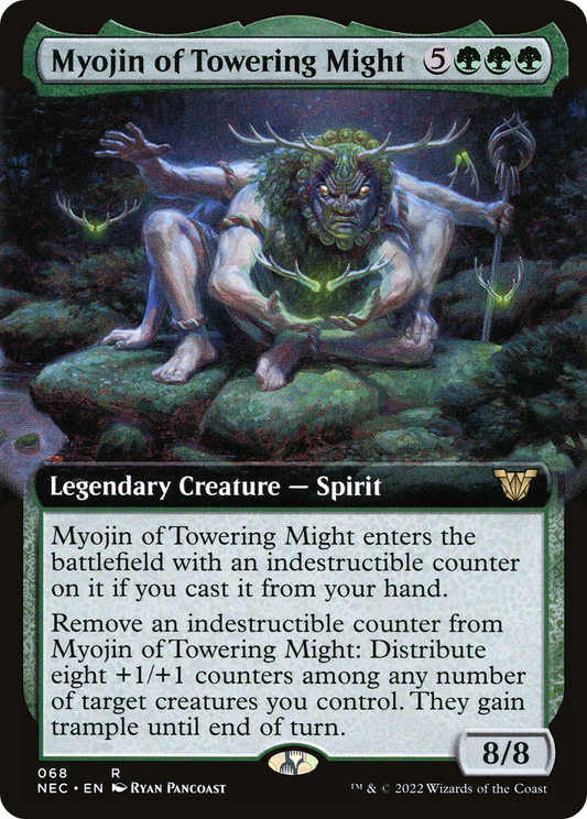 Myojin of Towering Might (068) (Extended Art)