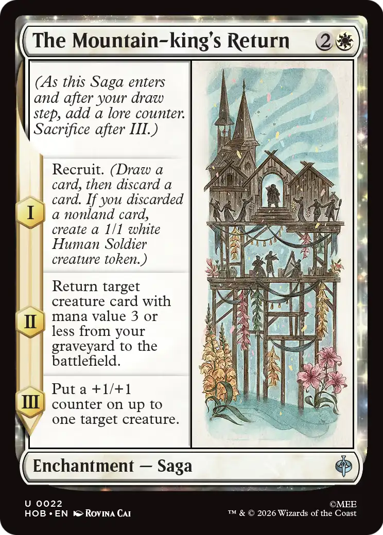 The Mountain-king's Return (HOB) - Foil