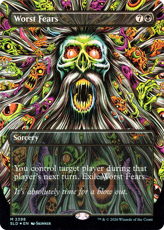 Worst Fears (2398) (Borderless) (SLD) - Foil