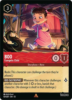 Boo, Energetic Child