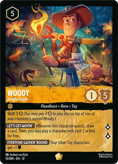 Woody, Jungle Guide (0015) - Cold Foil