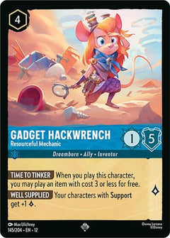 Gadget Hackwrench, Resourceful Mechanic (0145)