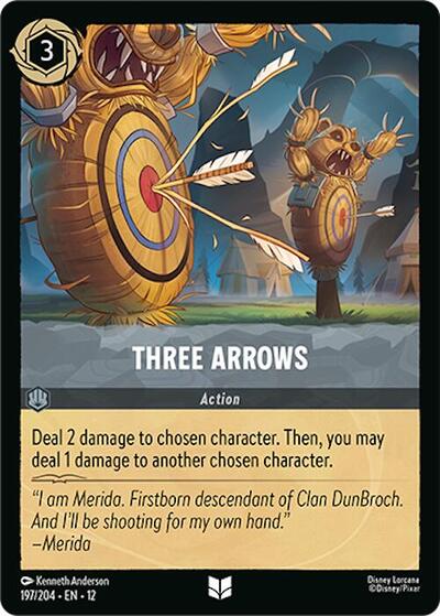 Three Arrows (0197) - Cold Foil