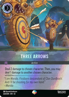 Three Arrows (0222) - Rainbow Foil