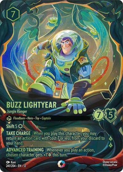 Buzz Lightyear, Jungle Ranger (Iconic) (0241) - Lore Star Foil