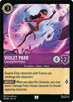 Violet Parr, Learning New Powers (0048) - Cold Foil