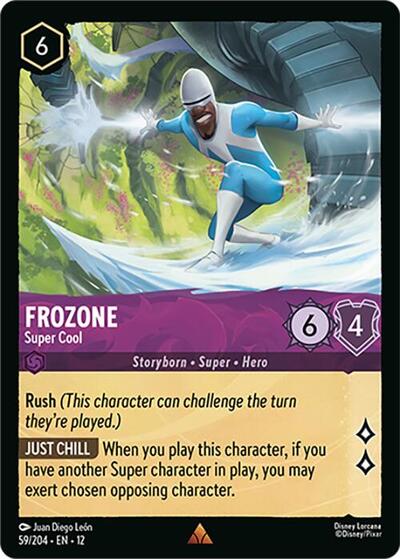 Frozone, Super Cool (0059) - Cold Foil