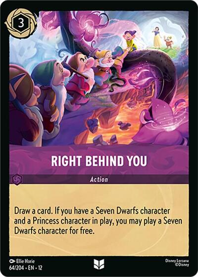 Right Behind You (0064) - Cold Foil