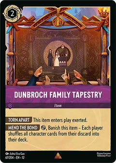 DunBroch Family Tapestry (0067) - Cold Foil