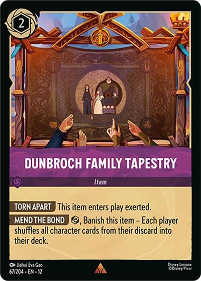DunBroch Family Tapestry (0067) - Cold Foil