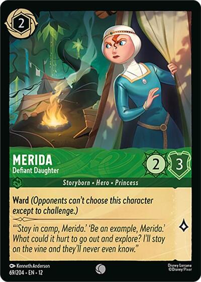 Merida, Defiant Daughter (0069) - Cold Foil
