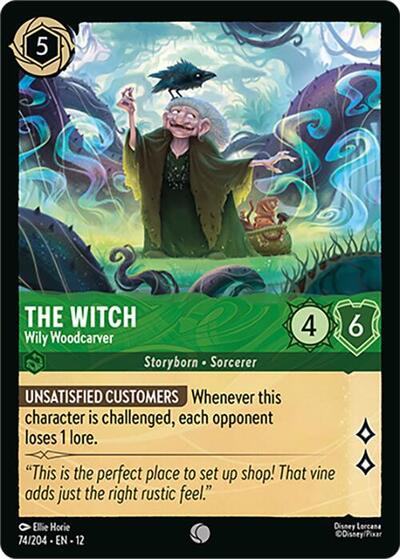 The Witch, Wily Woodcarver (0074)