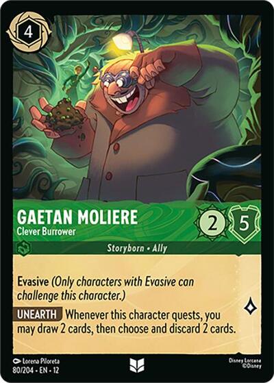 Gaetan Moliere, Clever Burrower (0080) - Cold Foil