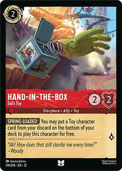 Hand-in-the-Box, Sid's Toy (0114) - Cold Foil