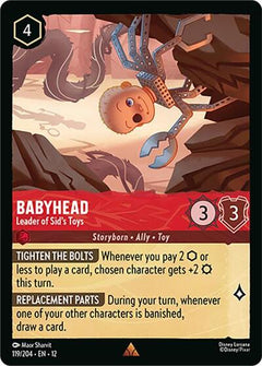 Babyhead, Leader of Sid's Toys (0119) - Cold Foil