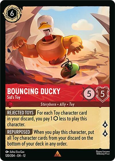 Bouncing Ducky, Sid's Toy (0120) - Cold Foil