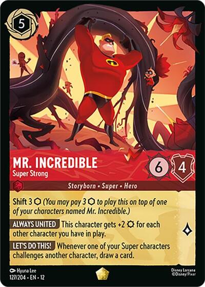 Mr. Incredible, Super Strong (0127) - Cold Foil