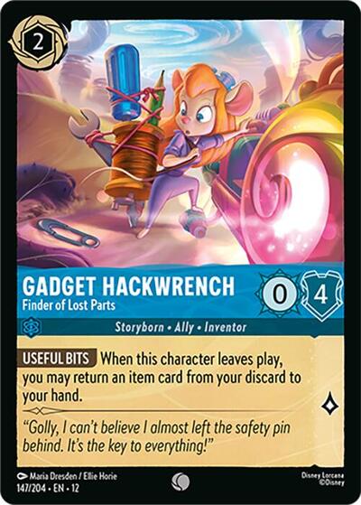 Gadget Hackwrench, Finder of Lost Parts (0147)