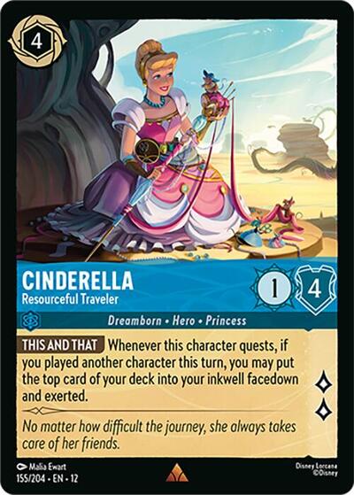 Cinderella, Resourceful Traveler (0155)