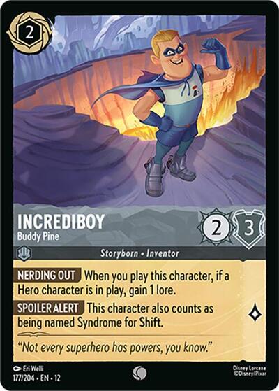 Incrediboy, Buddy Pine (0177)