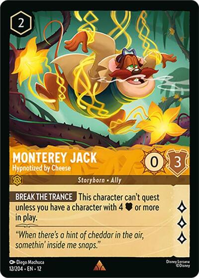 Monterey Jack, Hypnotized by Cheese (0012) - Cold Foil