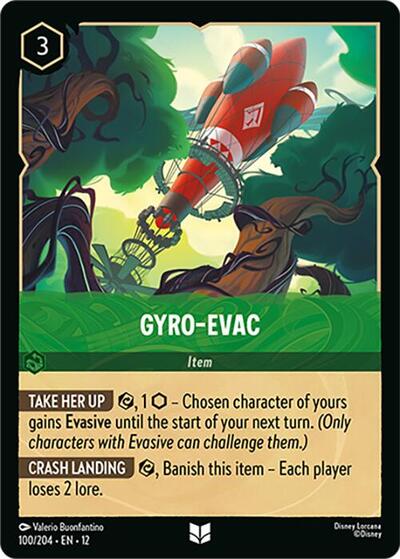 Gyro-Evac (0100) - Cold Foil
