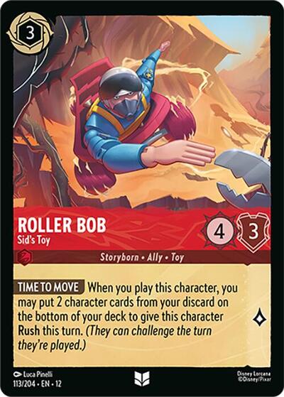 Roller Bob, Sid's Toy (0113) - Cold Foil