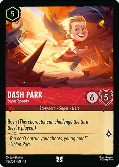 Dash Parr, Super Speedy (0118)