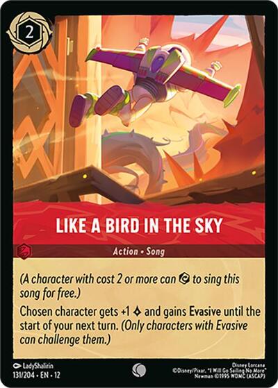 Like A Bird In the Sky (0131) - Cold Foil
