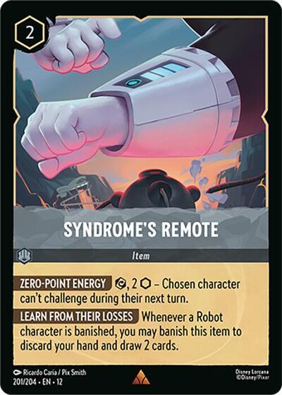 Syndrome's Remote (0201) - Cold Foil