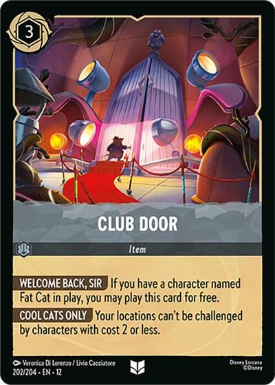 Club Door (0202) - Cold Foil