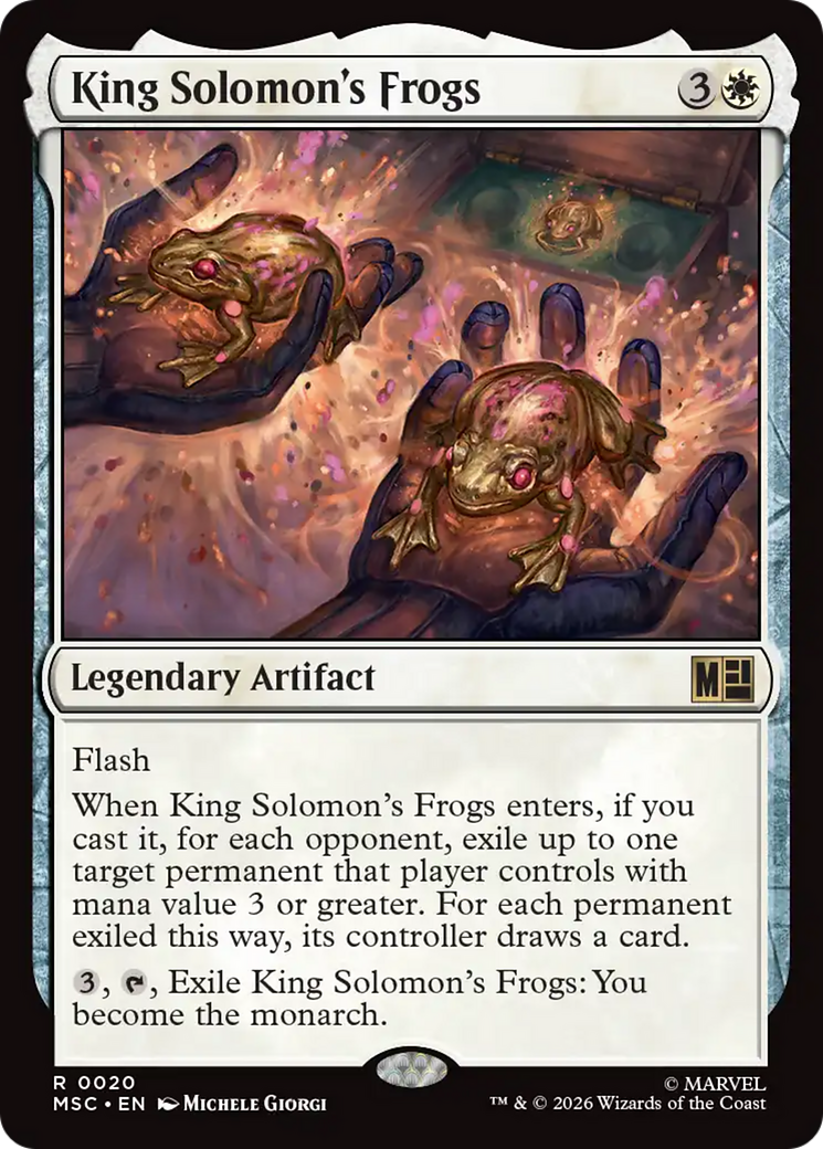 King Solomon's Frogs (MSC) - Surge Foil