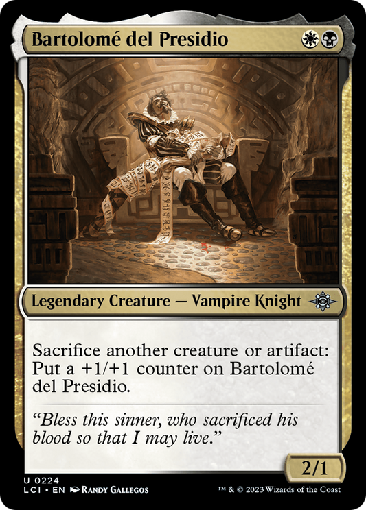 Bartolome del Presidio - Foil