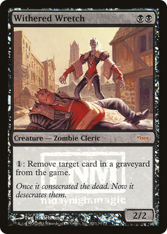 Withered Wretch (012) (FNM) - Foil