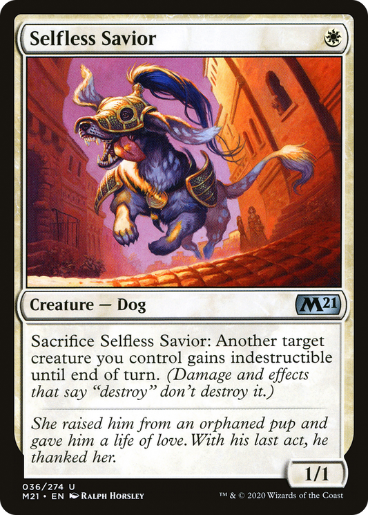 Selfless Savior - Foil